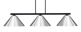 Atlas Three Light Island Pendant in Matte Black (200|4523-MB-420-CH)
