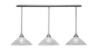 Any Three Light Multi Light Pendant in Brushed Nickel (200|48-BN-411)