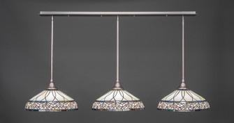 Any Three Light Multi Light Pendant in Brushed Nickel (200|48-BN-948)