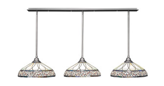 Any Three Light Multi Light Pendant in Brushed Nickel (200|48-BN-948)