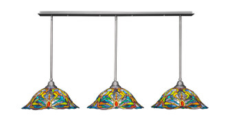 Any Three Light Multi Light Pendant in Brushed Nickel (200|48-BN-990)