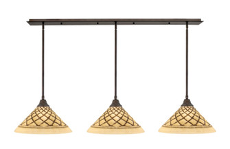 Any Three Light Multi Light Pendant in Bronze (200|48-BRZ-718)