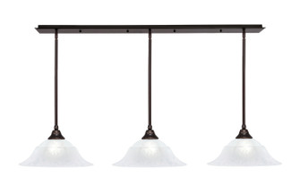 Any Three Light Multi Light Pendant in Dark Granite (200|48-DG-53615)