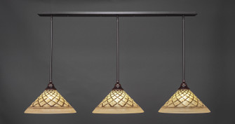 Any Three Light Multi Light Pendant in Dark Granite (200|48-DG-718)