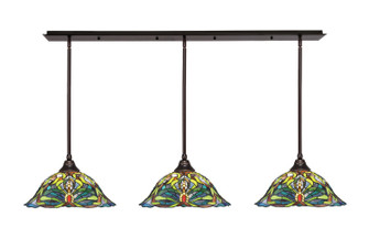 Any Three Light Multi Light Pendant in Dark Granite (200|48-DG-990)