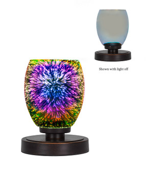 Luna One Light Table Lamp in Dark Granite (200|51-DG-6595)