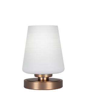 Luna One Light Table Lamp in New Age Brass (200|51-NAB-4031)