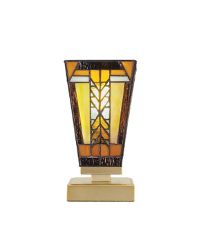 Luna One Light Table Lamp in New Age Brass (200|52-NAB-9864)
