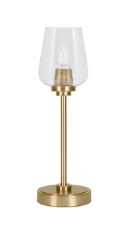 Luna One Light Table Lamp in New Age Brass (200|53-NAB-210)