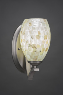 Zilo One Light Wall Sconce in Graphite (200|551-GP-406)