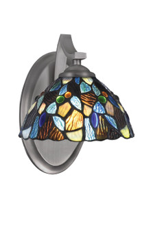 Zilo One Light Wall Sconce in Graphite (200|551-GP-9955)