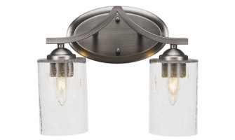 Zilo Two Light Bath Bar in Graphite (200|552-GP-300)