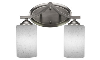 Zilo Two Light Bath Bar in Graphite (200|552-GP-310)
