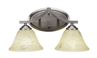 Zilo Two Light Bath Bar in Graphite (200|552-GP-508)