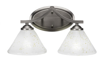 Zilo Two Light Bath Bar in Graphite (200|552-GP-7145)