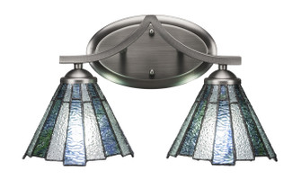 Zilo Two Light Bath Bar in Graphite (200|552-GP-9325)