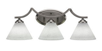 Zilo Three Light Bath Bar in Graphite (200|553-GP-312)