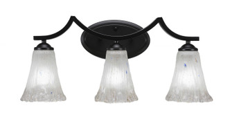 Zilo Three Light Bath Bar in Matte Black (200|553-MB-721)