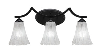 Zilo Three Light Bath Bar in Matte Black (200|553-MB-729)