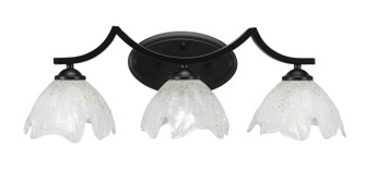 Zilo Three Light Bath Bar in Matte Black (200|553-MB-755)