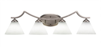 Zilo Four Light Bath Bar in Graphite (200|554-GP-312)