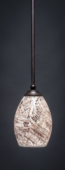 Zilo One Light Mini Pendant in Dark Granite (200|560-DG-5054)