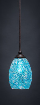 Zilo One Light Mini Pendant in Dark Granite (200|560-DG-5055)