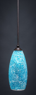Zilo One Light Mini Pendant in Dark Granite (200|560-DG-5065)