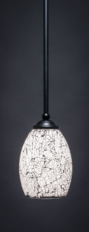 Zilo One Light Mini Pendant in Matte Black (200|560-MB-4165)