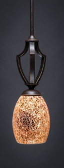 Zilo One Light Mini Pendant in Dark Granite (200|561-DG-4175)