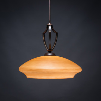 Zilo One Light Pendant in Dark Granite (200|562-DG-686)
