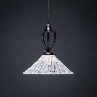 Zilo One Light Pendant in Dark Granite (200|562-DG-719)