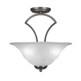 Zilo Three Light Semi-Flush Mount in Graphite (200|565-GP-53615)