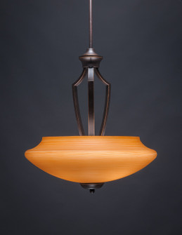 Zilo Three Light Pendant in Dark Granite (200|567-DG-686)