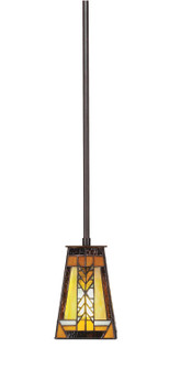 Apollo One Light Mini Pendant in Dark Granite (200|573-DG-9864)