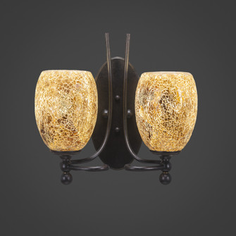 Capri Two Light Wall Sconce in Dark Granite (200|590-DG-4175)