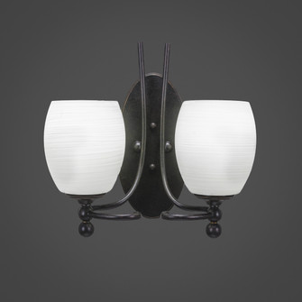 Capri Two Light Wall Sconce in Dark Granite (200|590-DG-615)