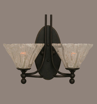 Capri Two Light Wall Sconce in Dark Granite (200|590-DG-7195)