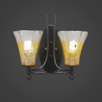 Capri Two Light Wall Sconce in Dark Granite (200|590-DG-724)