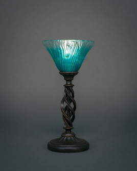 Eleganté One Light Mini Table Lamp in Dark Granite (200|61-DG-458)