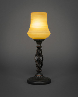 Eleganté One Light Mini Table Lamp in Dark Granite (200|61-DG-680)