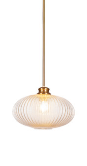 Carina One Light Pendant in New Age Brass (200|72-NAB-4658)