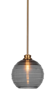Malena One Light Pendant in New Age Brass (200|72-NAB-5122)