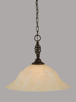 Eleganté One Light Pendant in Dark Granite (200|82-DG-53813)
