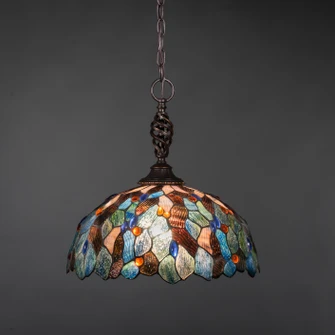 Eleganté One Light Pendant in Dark Granite (200|82-DG-995)