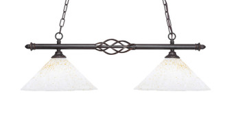 Eleganté Two Light Island Bar in Dark Granite (200|862-DG-702) Eleganté Two Light Island Bar in Dark Granite (200|862-DG-702)