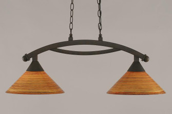 Bow Two Light Island Bar in Bronze (200|872-BRZ-444)