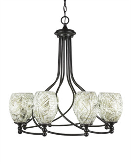 Capri Eight Light Chandelier in Dark Granite (200|908-DG-5054)