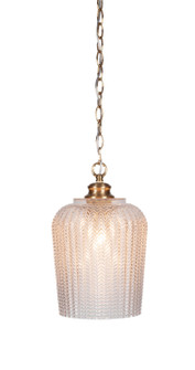 Cordova One Light Pendant in New Age Brass (200|91-NAB-4280)