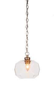 Rocklin One Light Pendant in New Age Brass (200|92-NAB-4490)